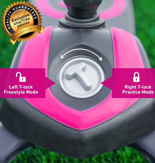 Smart Trike Παιδικό Πατίνι T5 Τρίτροχο για 3+ Ετών Ροζ