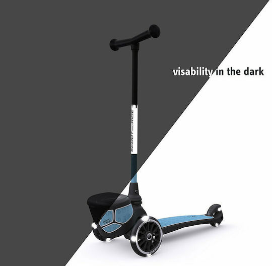 Scoot & Ride Scuter Copii Pliabil Highwaykick 2 3 Roți Pentru 2-5 Ani Albastru