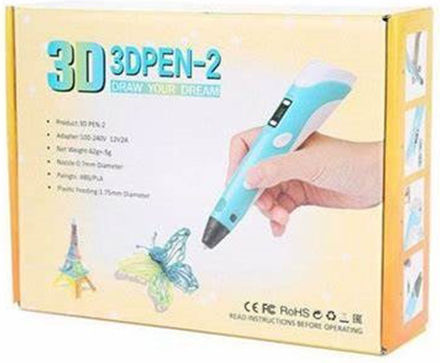 3D Pen 2 Draw Your Dream Turquoise for Children 8+ years old+ Years