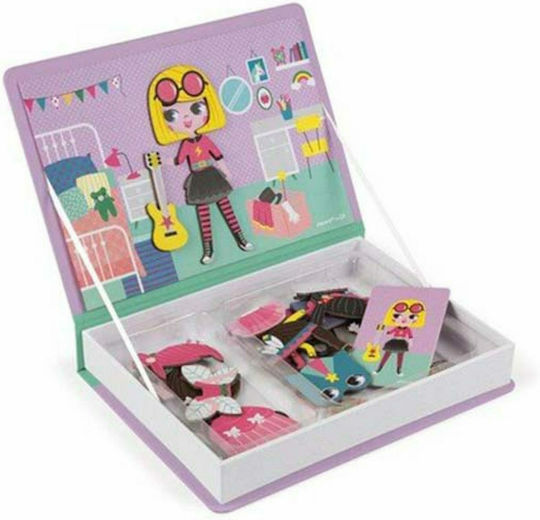 Janod Magnetic Construction Toy Girls' Clothes for Children 3+ years+ Years