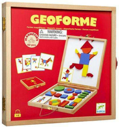 Djeco Magnetic Construction Toy Geoform for Children 4+ years old+ Years