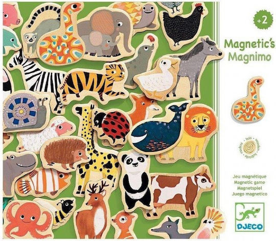 Djeco Magnetic Construction Toy Animals for Children 2+ Years