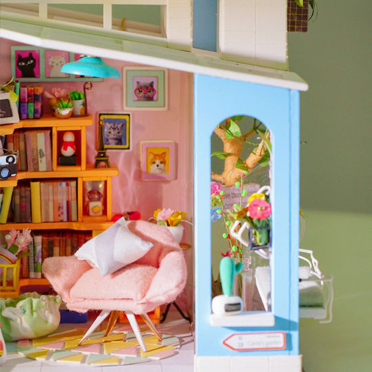 Robotime Παιχνίδι Κατασκευών Ξύλινo Dora's Loft για Παιδιά 16+ Ετών