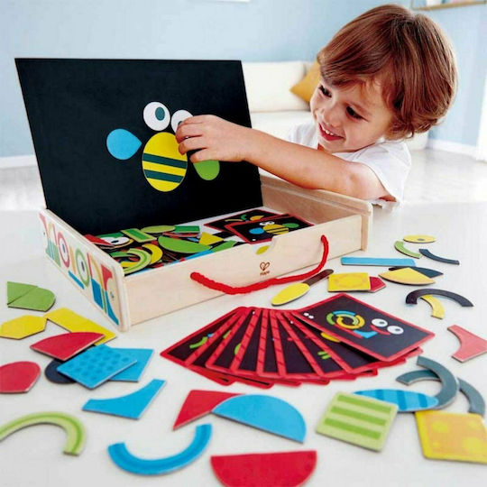 Hape Μαγνητικό Παιχνίδι Κατασκευών Art Box για Παιδιά 3+ Ετών