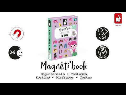 Janod Magnetic Construction Toy Boys' Clothes for Children 3+ years+ Years
