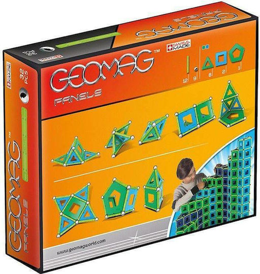 Geomag Μαγνητικό Παιχνίδι Κατασκευών Panels για Παιδιά 5+ Ετών
