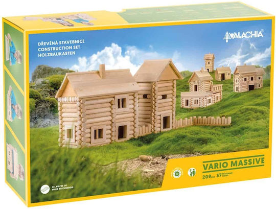 Walachia Wooden Construction Toy Vario Massive Νr.25 for Children 5+ years+ Years