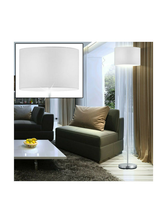 Trio Lighting Hotel Φωτιστικό Δαπέδου Υ160xΜ35εκ. με Ντουί για Λαμπτήρα E27 Λευκό