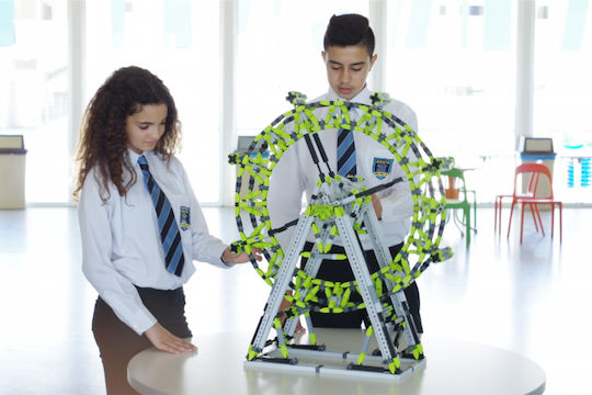 Engino Plastic Construction Toy Stem Amusement Park London Eye And Ferris Wheel