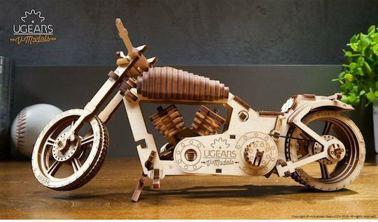 Ugears Παιχνίδι Κατασκευών Ξύλινo Bike VM-02 για Παιδιά 8+ Ετών