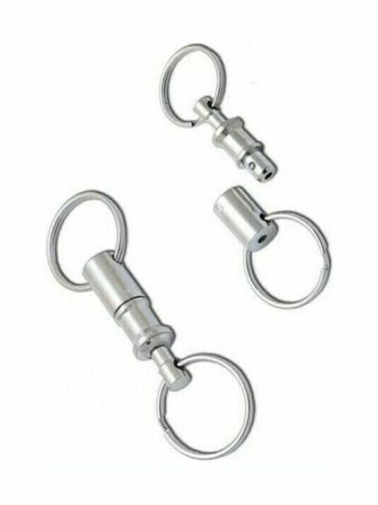 Victorinox Keychain Coupling Metallic Silver