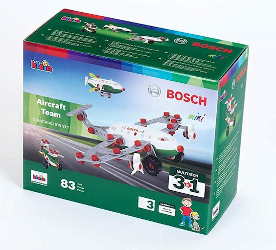 Klein Παιχνίδι Κατασκευών Πλαστικό Multi Tech 3 in 1 Aircraft Team για Παιδιά 3+ Ετών