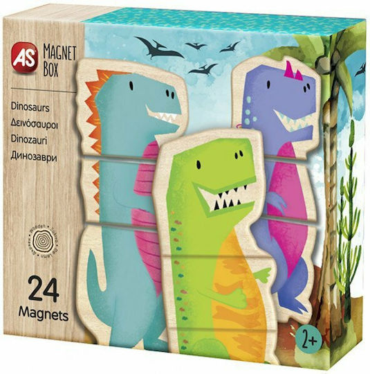 Магнитна Конструктивна Игра Box Dinosaurs за Деца 3++ Години