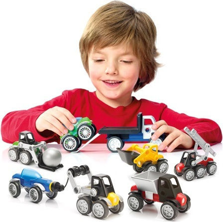 Smartmax Magnetisches Bauspielzeug Power Mix für Kinder ab 3+ Jahre alt Jahren