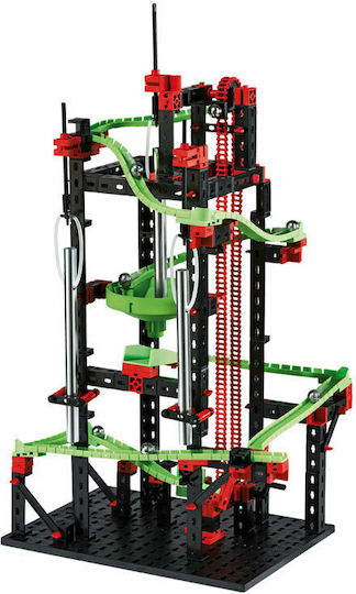 Fischer Technik Пластмасова Конструктивна Игра Profi Dynamic M Marble Run за Деца 7+ години+ Години