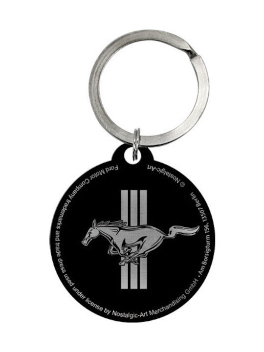 Nostalgic Art Σετ Μπρελόκ Ford Mustang - Horse & Stripes Μεταλλικά 2τμχ