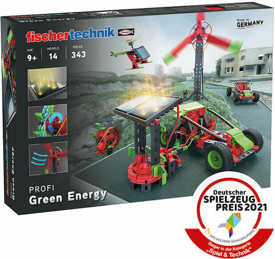 Fischer Technik Plastic Construction Toy Green Energy for Children 9+ years old+ Years