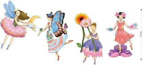 Djeco Paper Construction Toy Fairy Puppets for Children 6+ years old+ Years