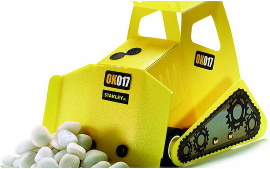 Stanley Jr Toys Παιχνίδι Κατασκευών Ξύλινo Bulldozer για Παιδιά 5+ Ετών