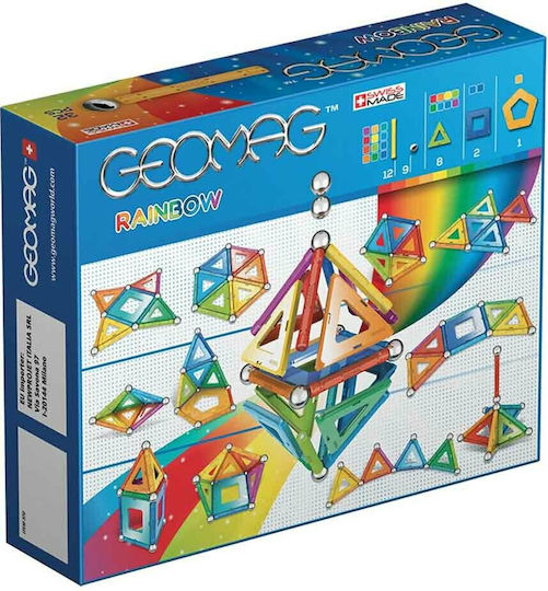 Geomag Μαγνητικό Παιχνίδι Κατασκευών Magicube Free Building 8 Cube για Παιδιά 3+ Ετών 370