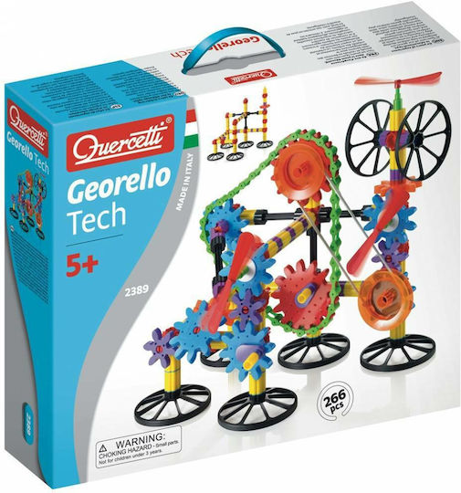Quercetti Jucărie de Construcție din Plastic Georello Tech pentru Copii 5+ ani+ Ani
