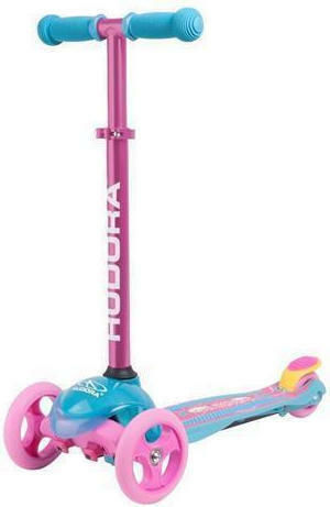 Hudora Kinderroller Klappbar Flitzkids 2.0 3-Rad Rosa