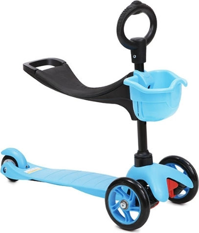 Moni Kinderroller 3-Rad mit Sitz Rot