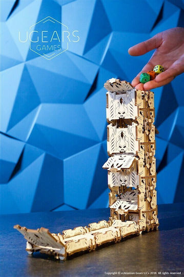 Ugears Παιχνίδι Κατασκευών Ξύλινo Πύργος για Ζάρι για Παιδιά 8+ Ετών
