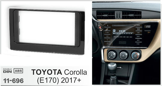 DIN Fascia Panels 2 Din for Suzuki Ignis