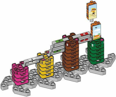 Gigo Plastic Construction Toy Math Tower 3D