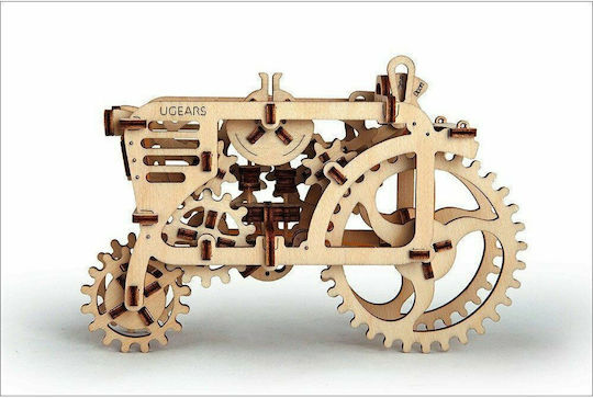 Ugears Παιχνίδι Κατασκευών Ξύλινo Model Tractor για Παιδιά 14+ Ετών