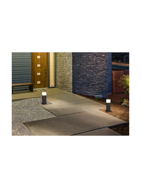 Trio Lighting Hudson Външна Стояща Лампа Малък Пост IP44 за Цокъл E14 Черен
