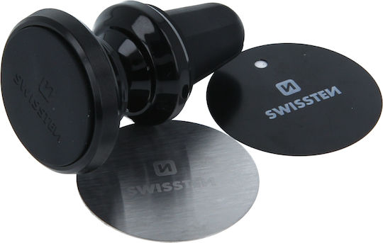 Swissten S-Grip Air Vent AV-M9 Car Mobile Mount with Magnet Black