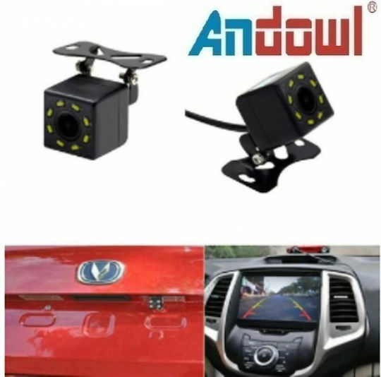 Andowl Qdc1 Waterproof Car Reverse Camera with Night Vision Universal