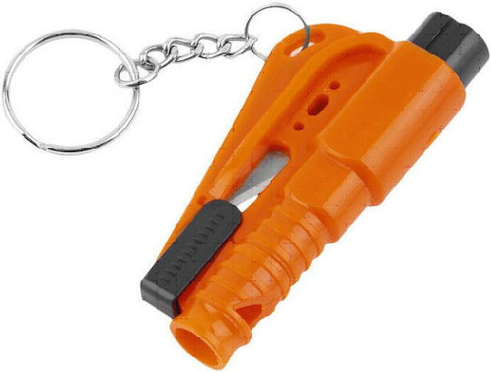 Germanos Automatic Car Emergency Hammer With Red Seatbelt Cutter