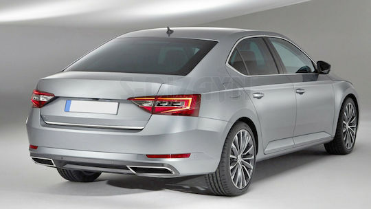 S-dizayn Dekoratives für die Motorhaube des Autos Skoda Hervorragend