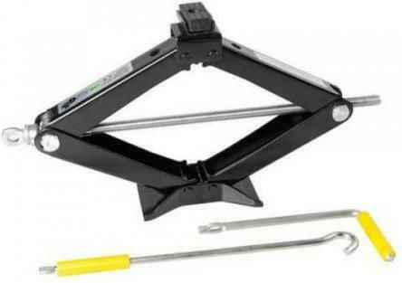 Lampa Hand Operated Scissor Jack with Lifting Capacity up to 35cm and Weight Capacity up to 1 Ton
