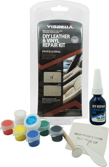 Locbondso Kit Επιδιόρθωσης για Ταπετσαρίες - Δέρματα Αυτοκινήτου