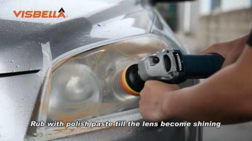 Set Cleaning and Protection of Car Headlights