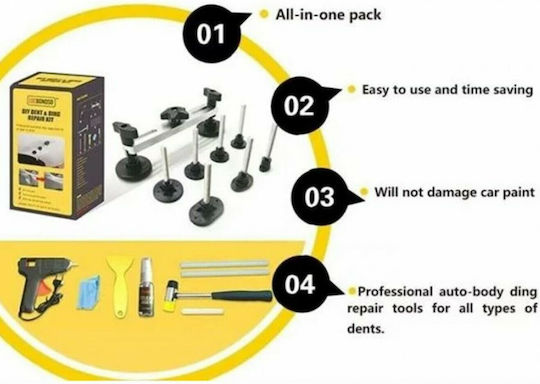 Locbondso Kit Επιδιόρθωσης για Τζάμια-Παρμπρίζ Αυτοκινήτου