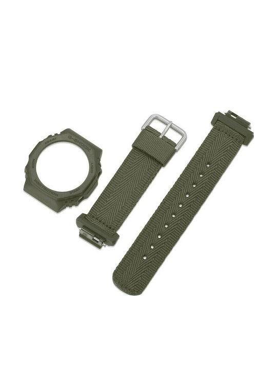 Casio G-Shock Men's Watch 45.4mm Chronograph Battery with White Rubber Strap