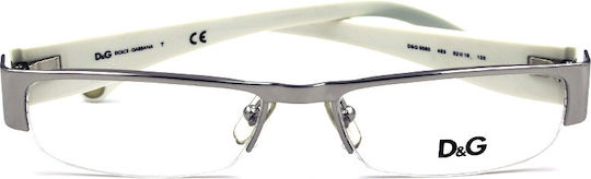 Dolce & Gabbana Γυναικείος Σκελετός Γυαλιών Ασημί DG5080 463