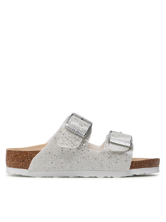 Birkenstock Παιδικά Πέδιλα Arizona Ασημί