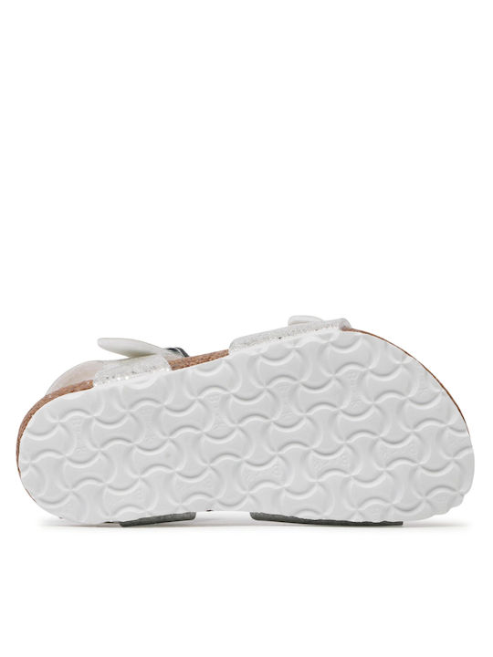 Kids' Anatomic Silver Sandals