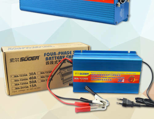Factory MA-1230A Φορτιστής Μπαταριών Μολύβδου 12V 30A