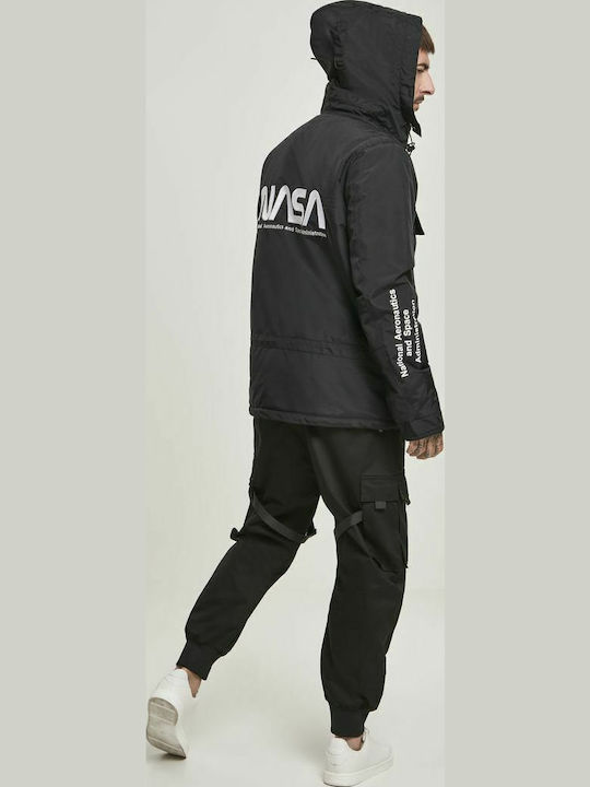 MT1118 Winter Jacke Winddicht Schwarz