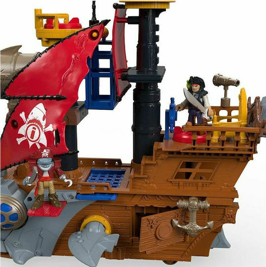 Action Figure Imaginext Pirate Shark Ship for 3+ years Years 41cm.