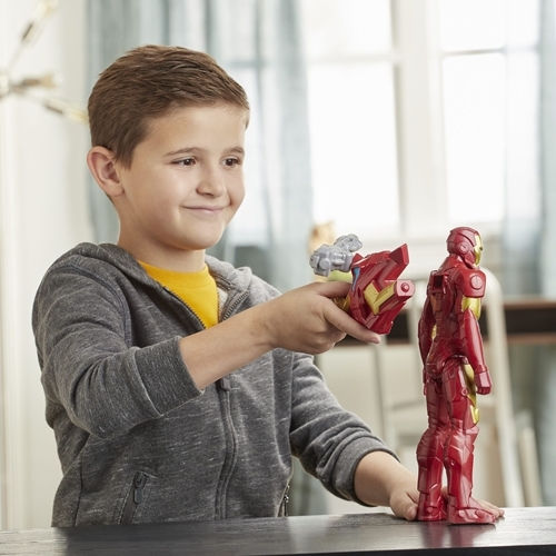 Action-Figur Titan Hero Innovation Iron Man Marvel Avengers Eisenmann für 4+ Jahre Jahre 30cm.