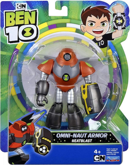 Action Figure Wave 16 Omni-Naut Armor Heatblast Ben 10 Heatblast