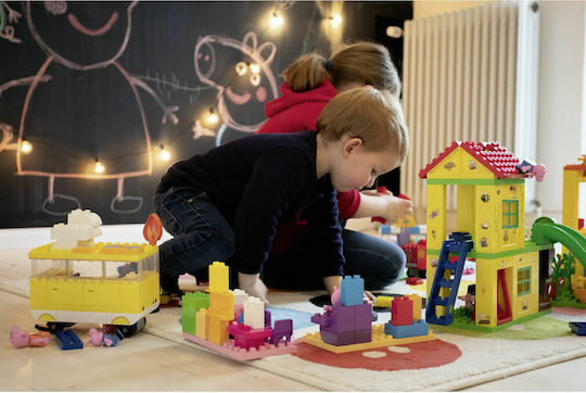 Big Τουβλάκια Playbig Bloxx Peppa Pig Camper για 1.5-5 Ετών 54τμχ